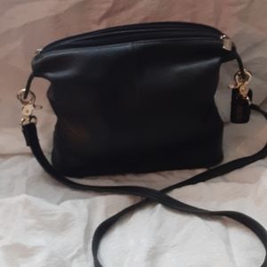 Tignanello Black Leather purse